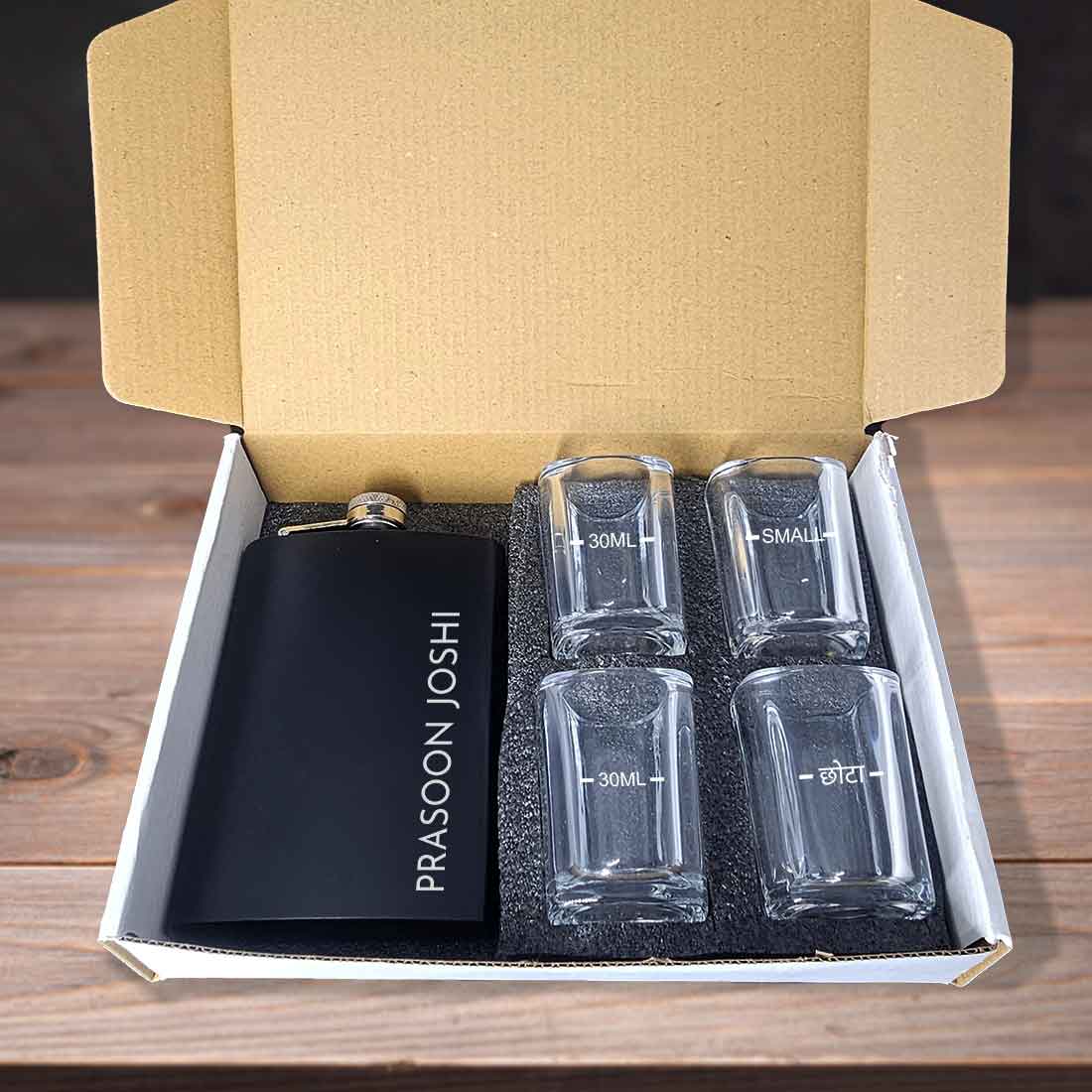 Personalized Engraved Hip Flask for Men - Gift for Husband - Add Name - Image 6