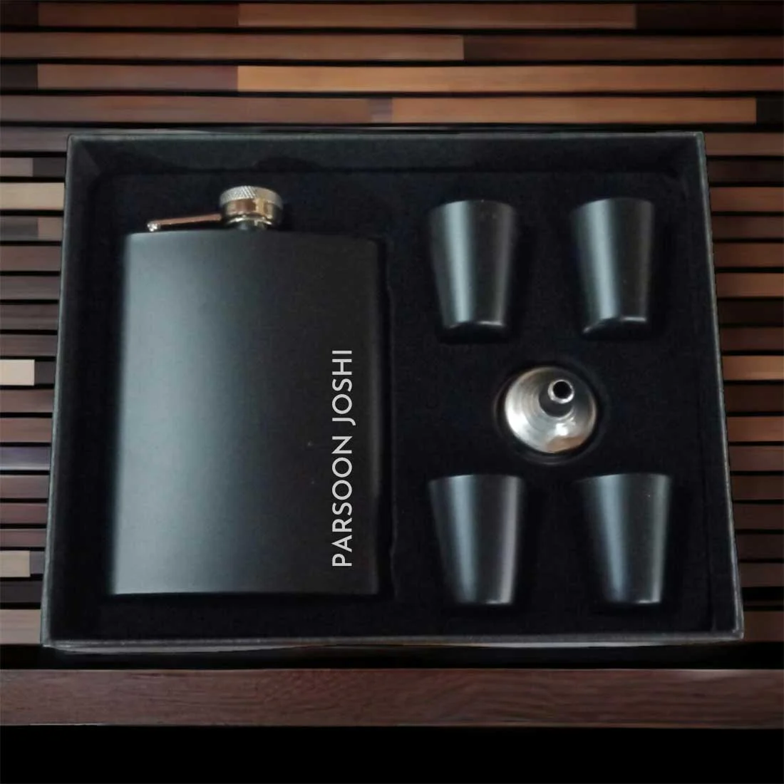 Personalized Engraved Hip Flask for Men - Gift for Husband - Add Name - Image 7