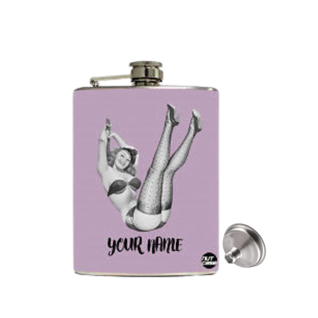 Personalized Hip Flask - Add Your Name - Image 2