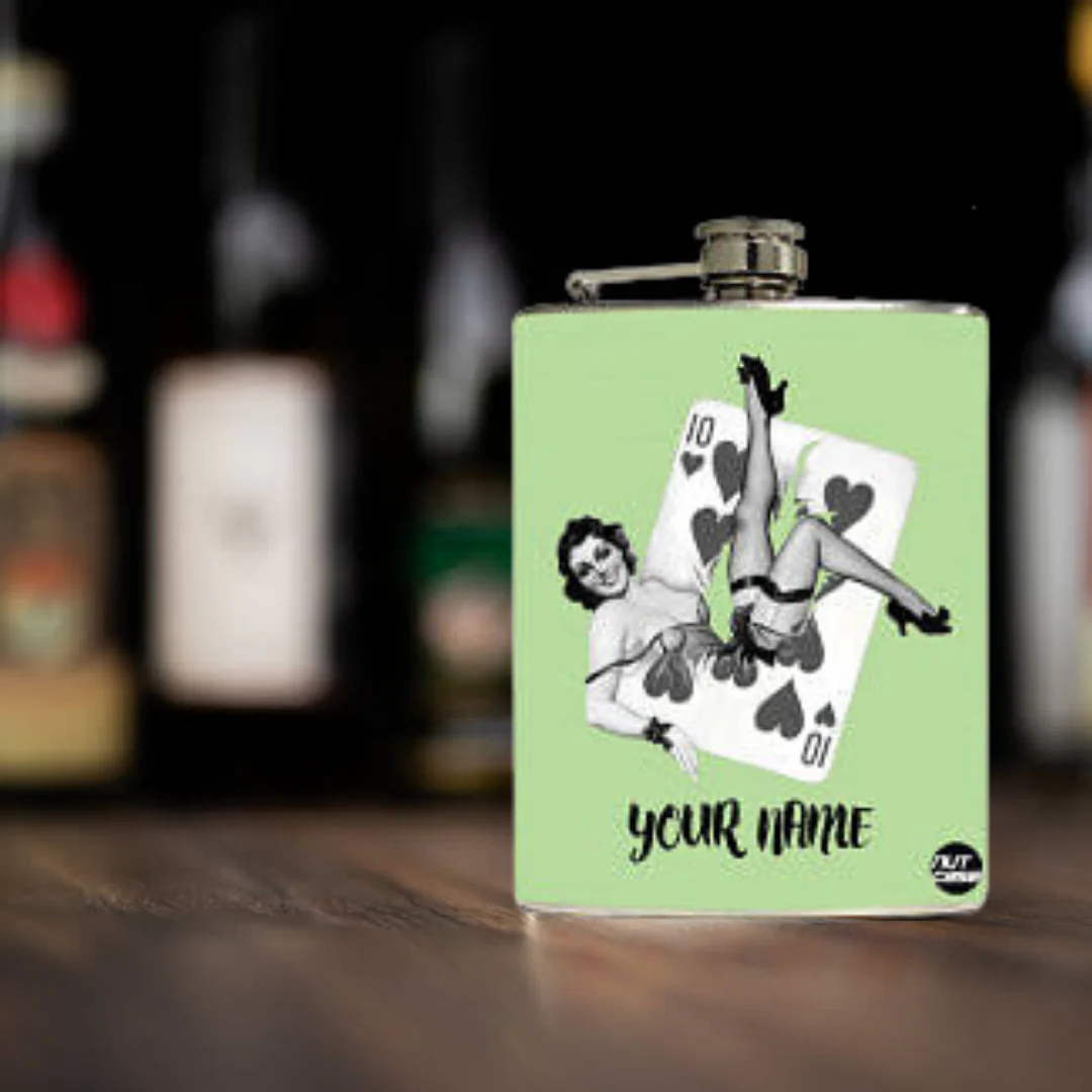 Custom-Made 8OZ Hip Flask - Add Your Name - Image 4