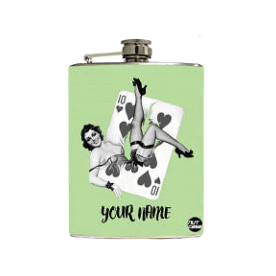 Custom-Made 8OZ Hip Flask - Add Your Name - Image 5