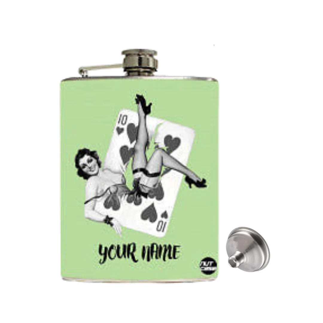 Custom-Made 8OZ Hip Flask - Add Your Name - Image 6