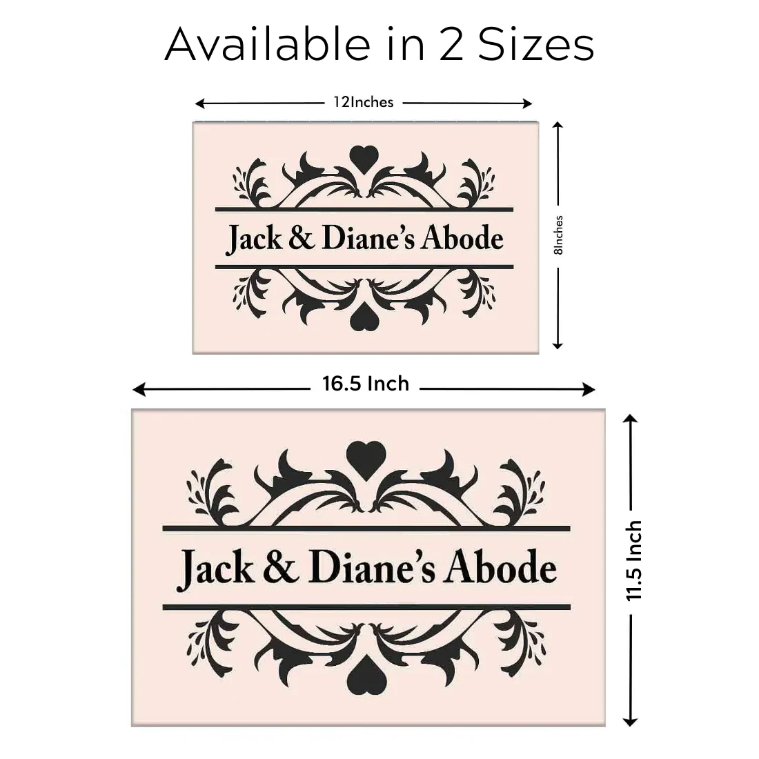 Personalized Nameplate for House -Classic - Image 7