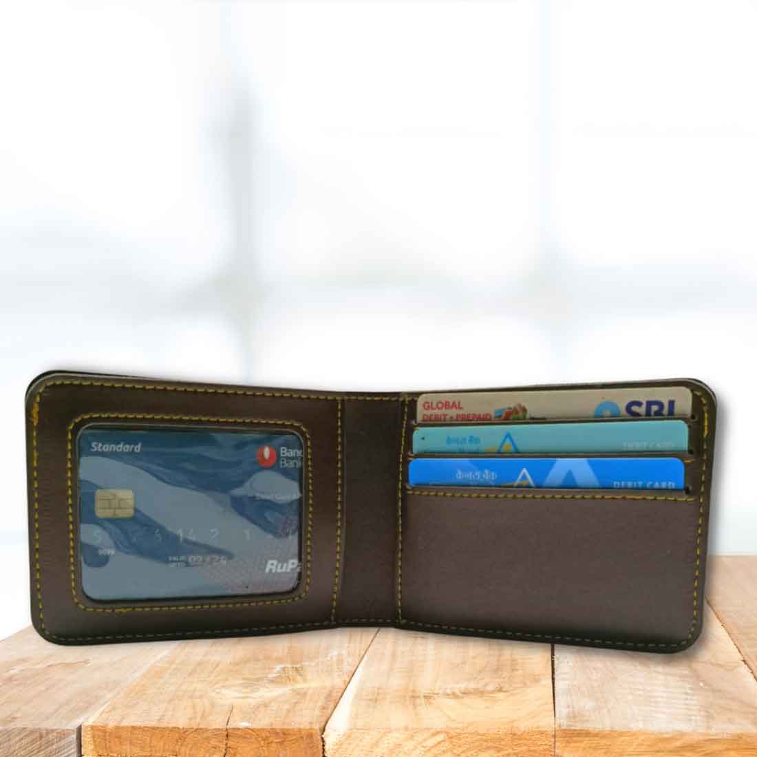 Customized Wallets With Name for Men Personalised Gift - Arrow - Image 4