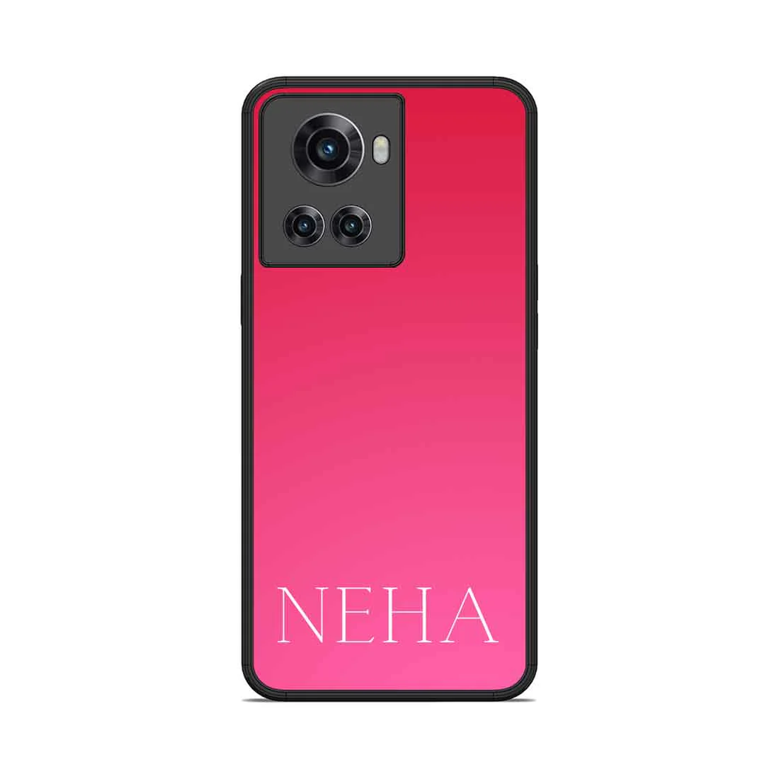 Personalized Mobile Case One Plus 10R Cover With Name - Gradients - Image 5