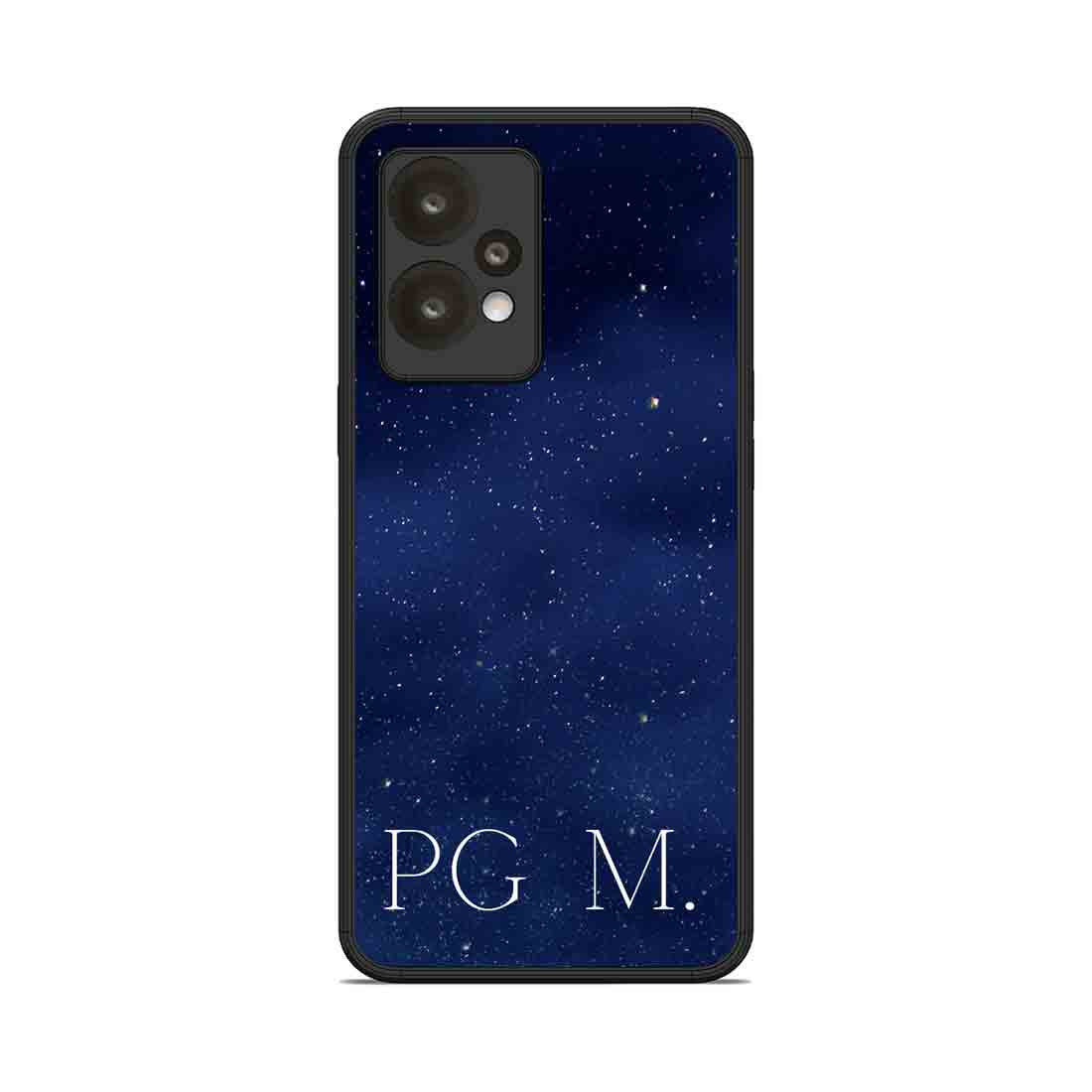 Personalized Mobile Cover for Oneplus Nord CE 2 Lite 5G with Name - Starry Night - Image 2