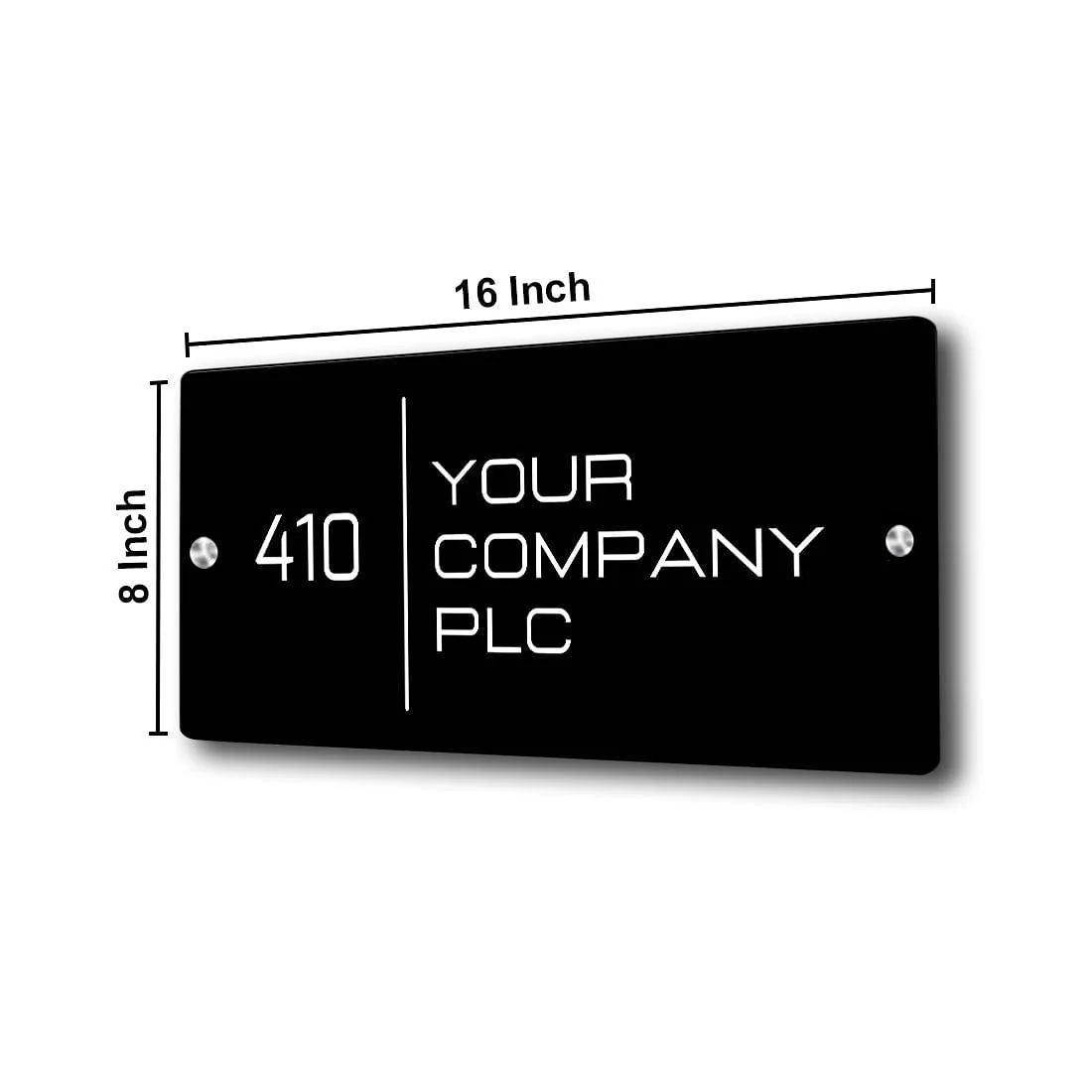 Personalized Name Plate for Office, Home and Flats Custom Sign Board- Acrylic - Image 6