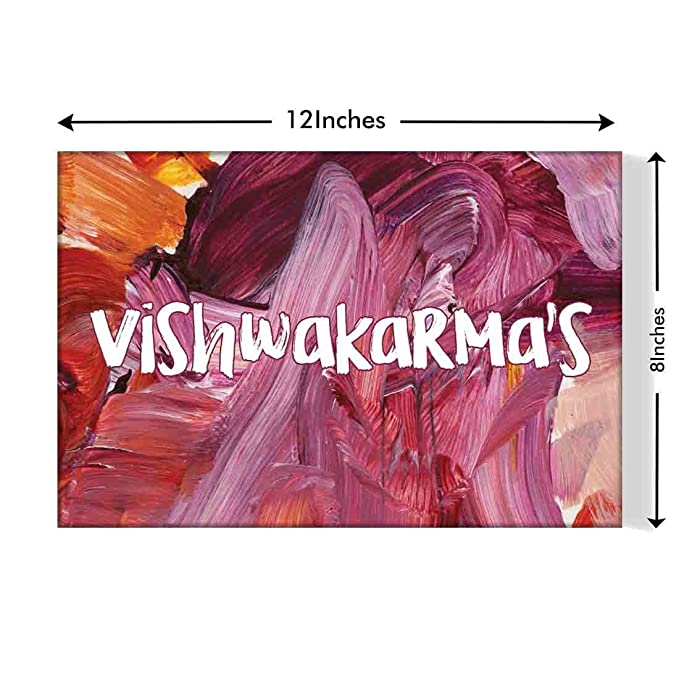 Personalized Nameplate for Door - Paint Strokes - Image 5