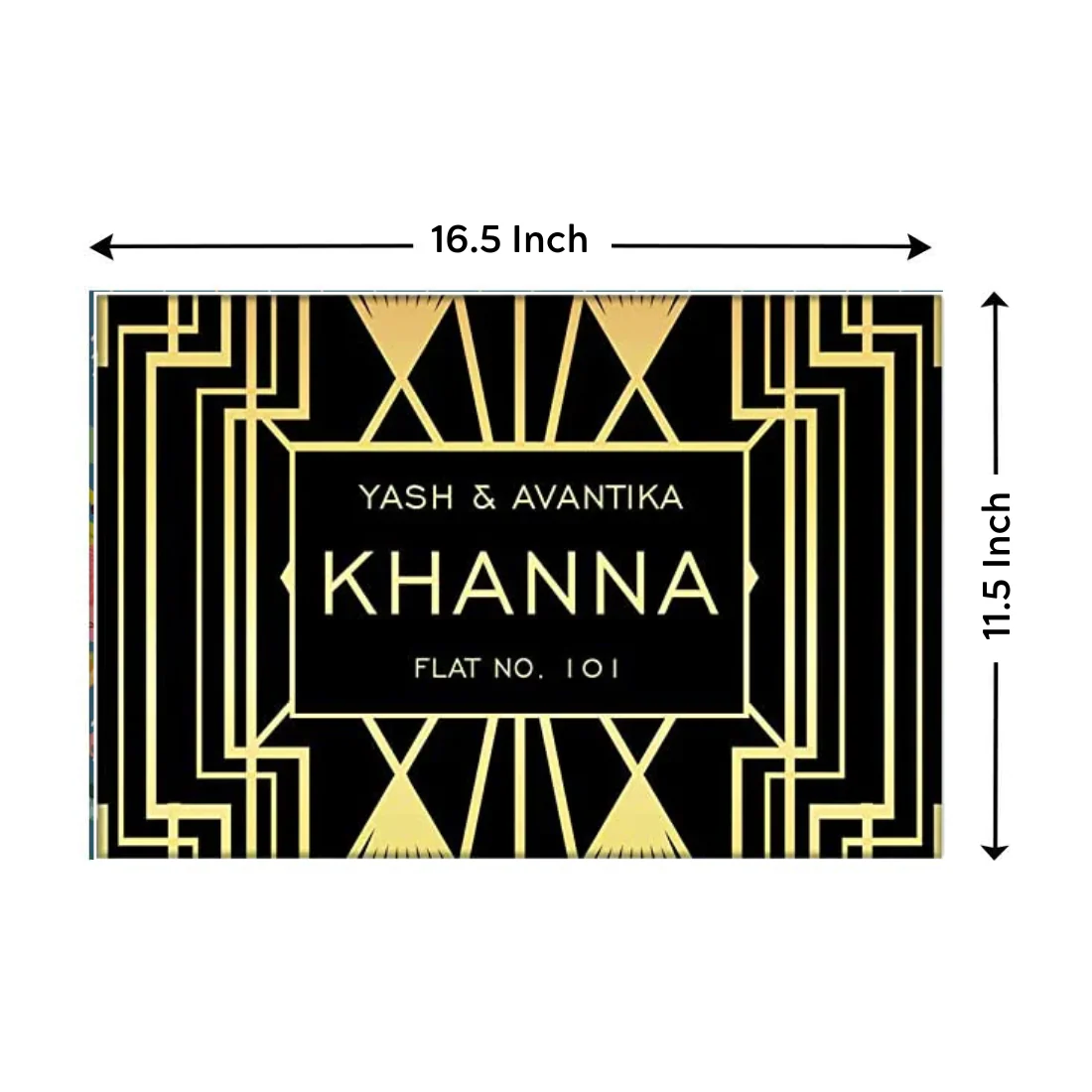Personalized Name Plate Door Sign - Gatsby Theme - Image 9