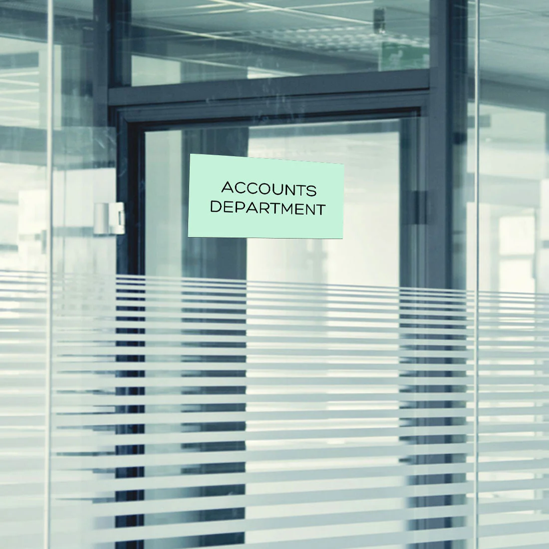 Customized Office Name Board Design for Corporate Offices - Accounts - Image 3
