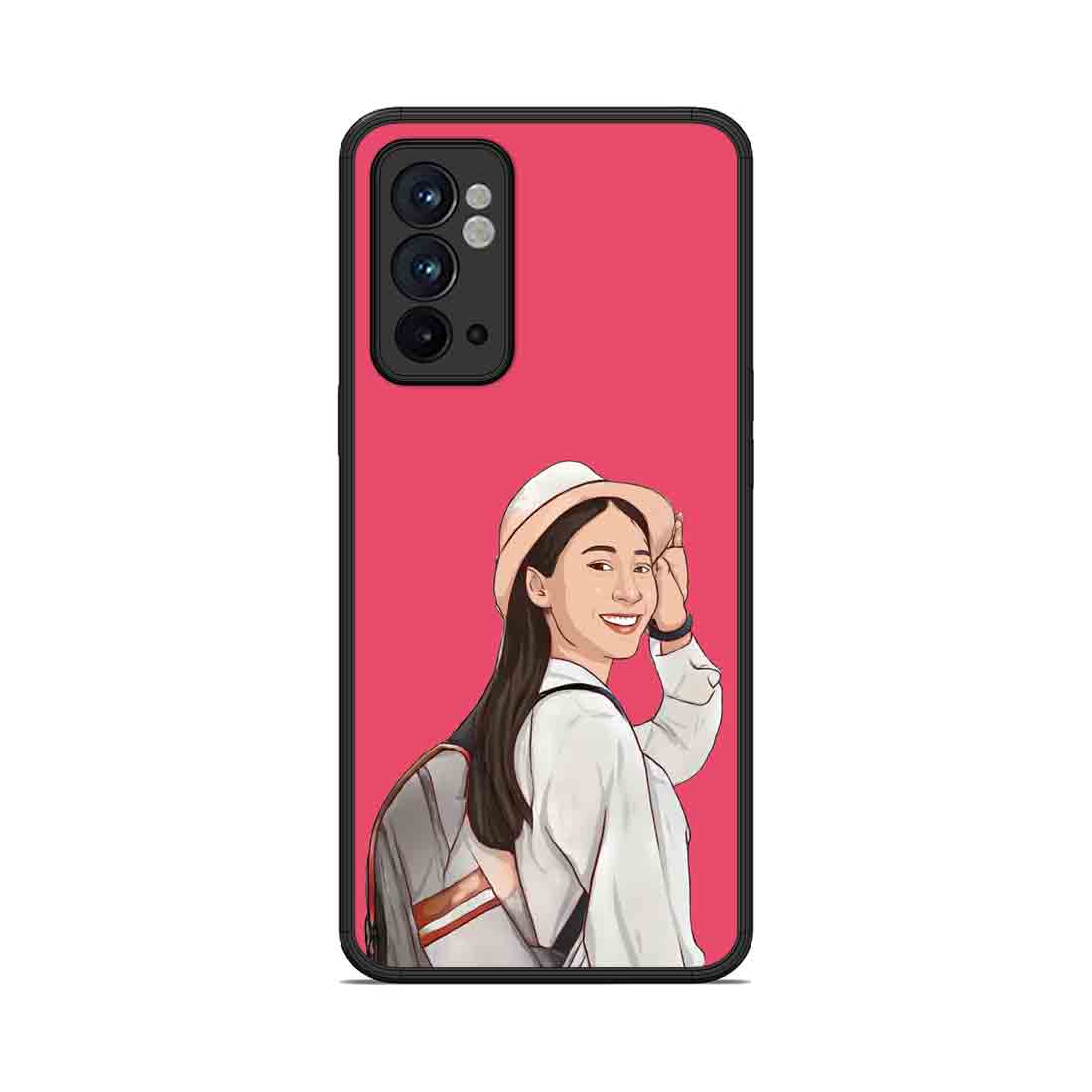 Personalized Oneplus 9RT 5G Back Cover with Photo Unique Phone Covers - Cartoonify From Photo - Image 2