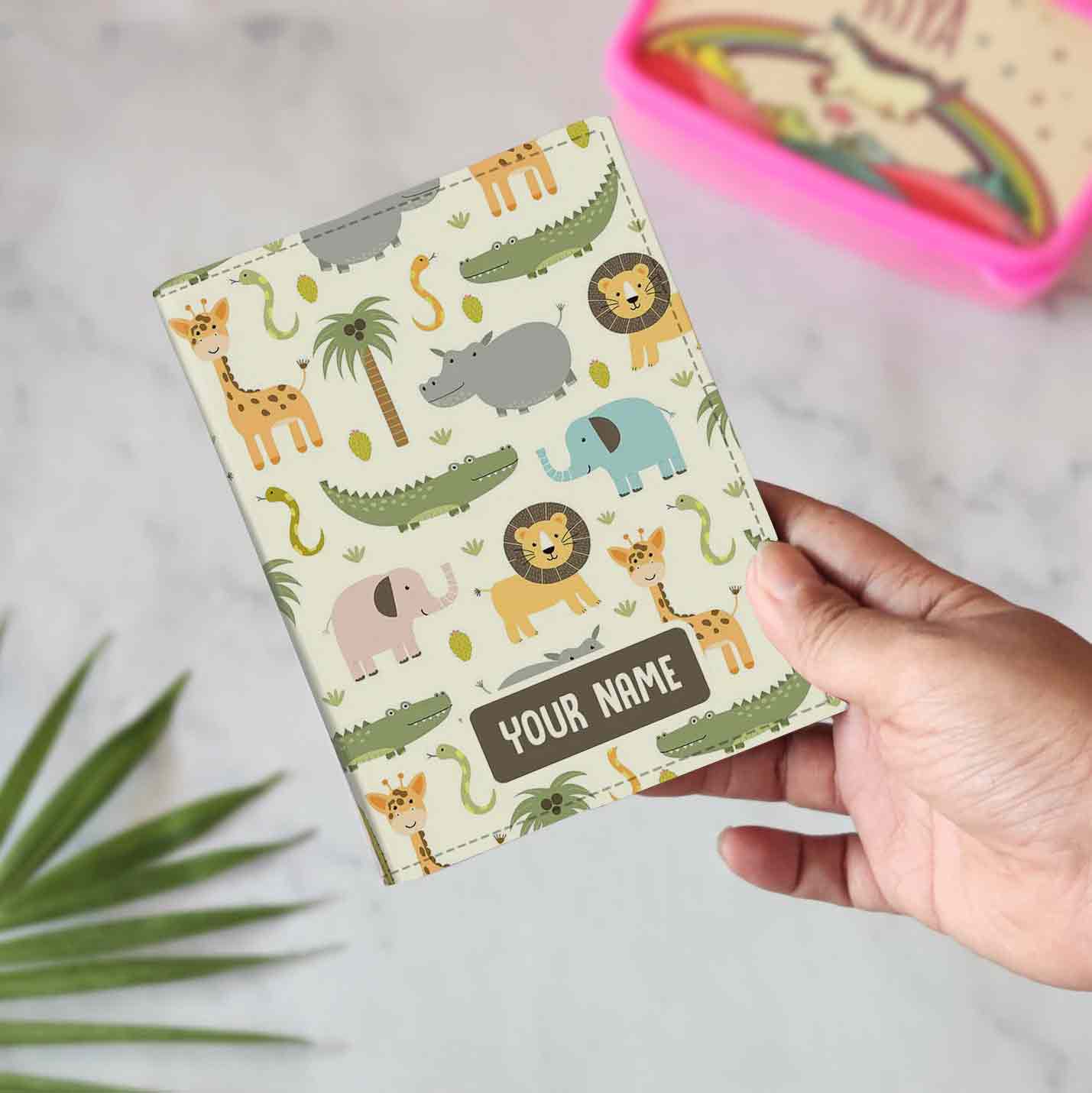 Personalized Passport Cover for Kids Birthday Return Gift - Image 7