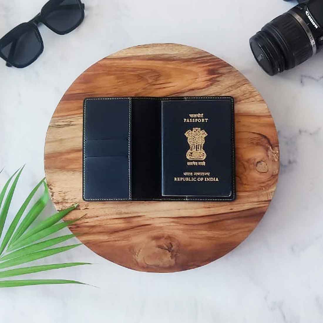 Custom Vegan Leather Passport Holder for Couple MR - Anniversary Gift - Image 11