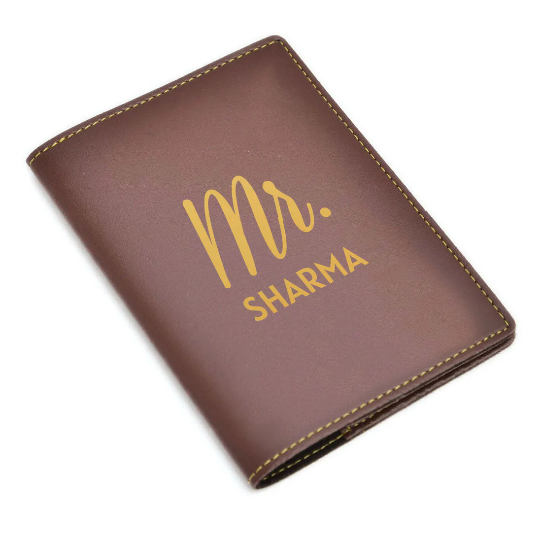 Custom Vegan Leather Passport Holder for Couple MR - Anniversary Gift - Image 17