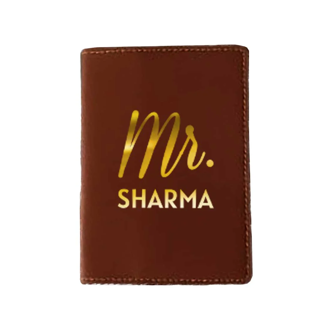 Custom Vegan Leather Passport Holder for Couple MR - Anniversary Gift - Image 3