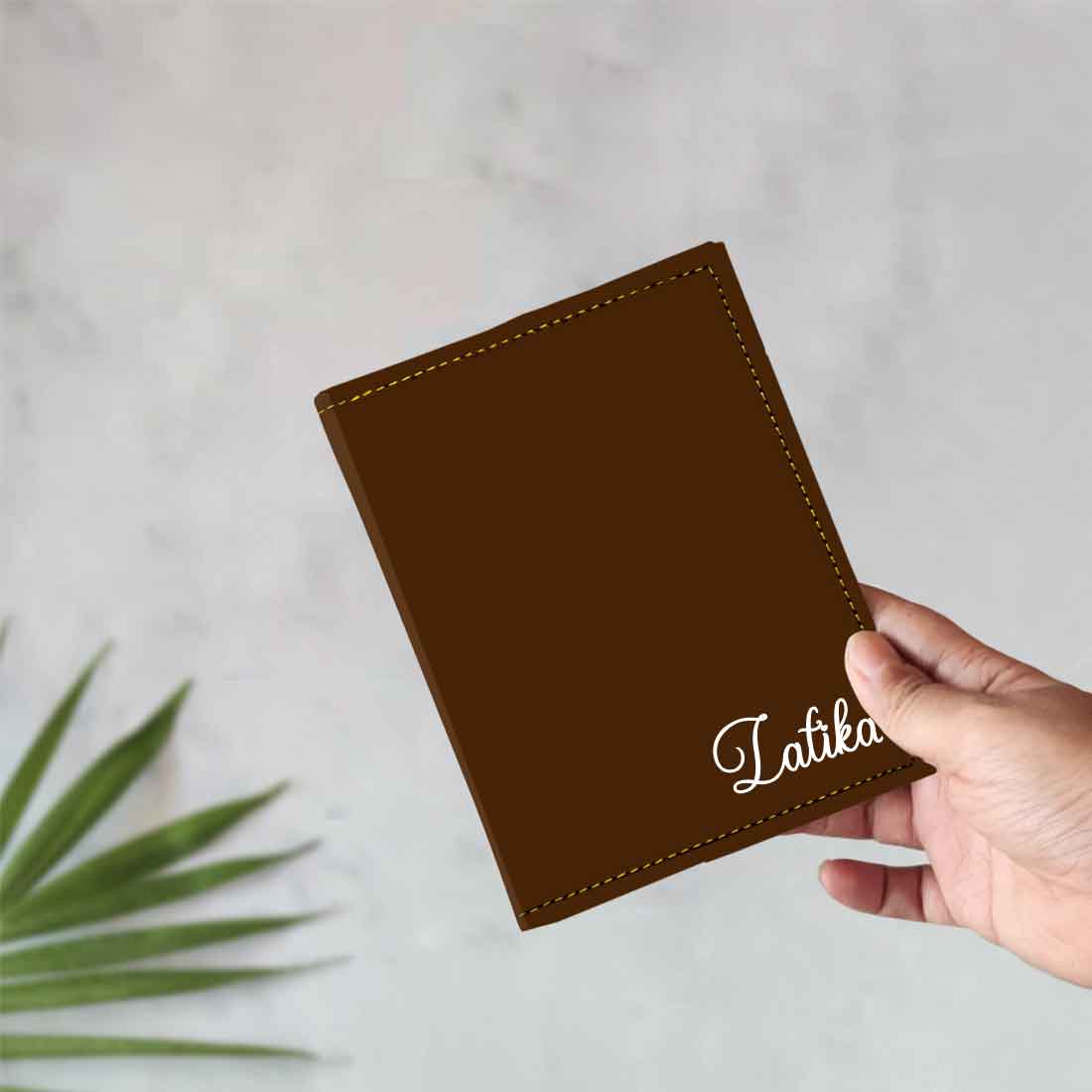 Personalized Passport Holder with Name PU Leather Passport Cover and Luggage Tag Set - ADD NAME - Image 21