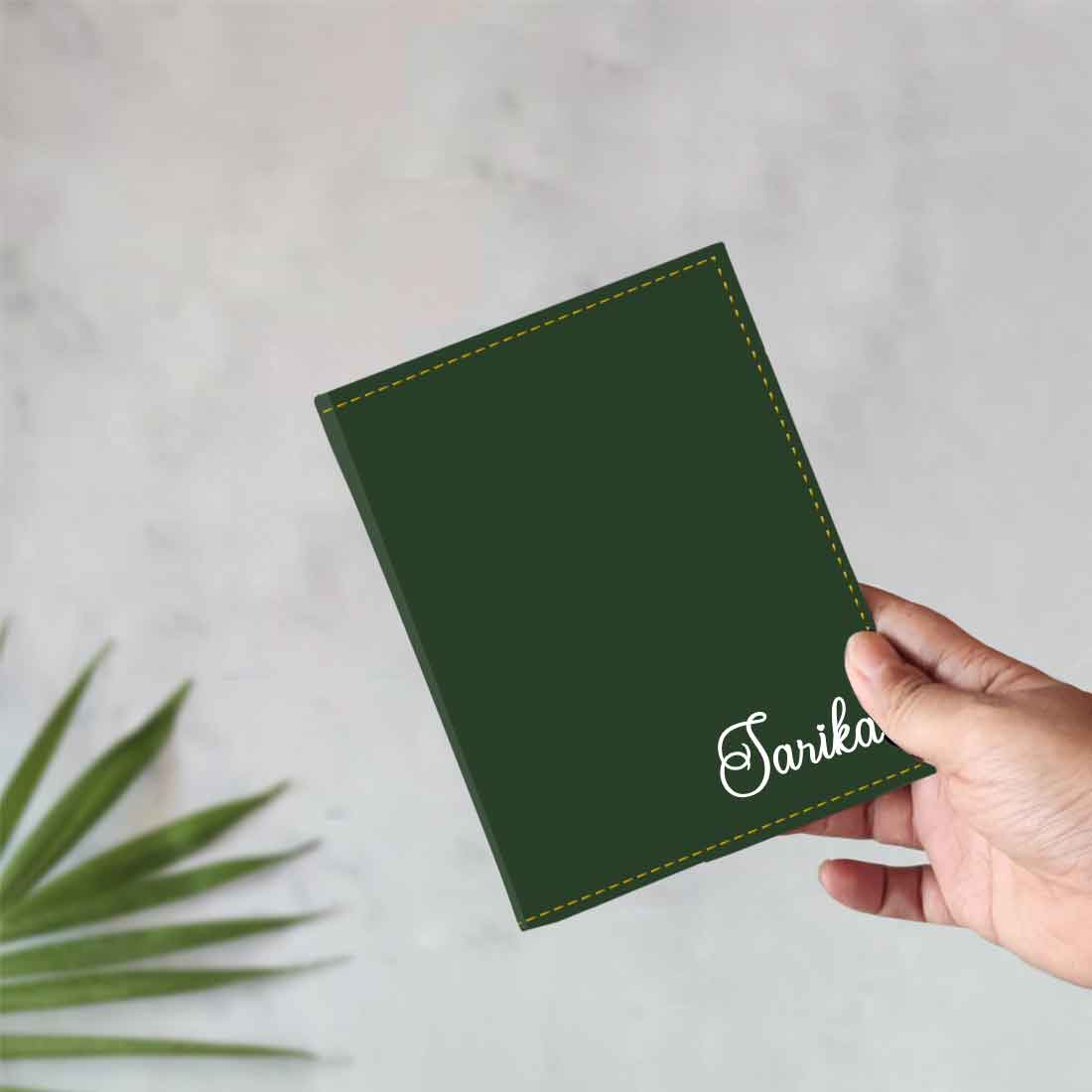 Personalized Passport Holder with Name PU Leather Passport Cover and Luggage Tag Set - ADD NAME - Image 26