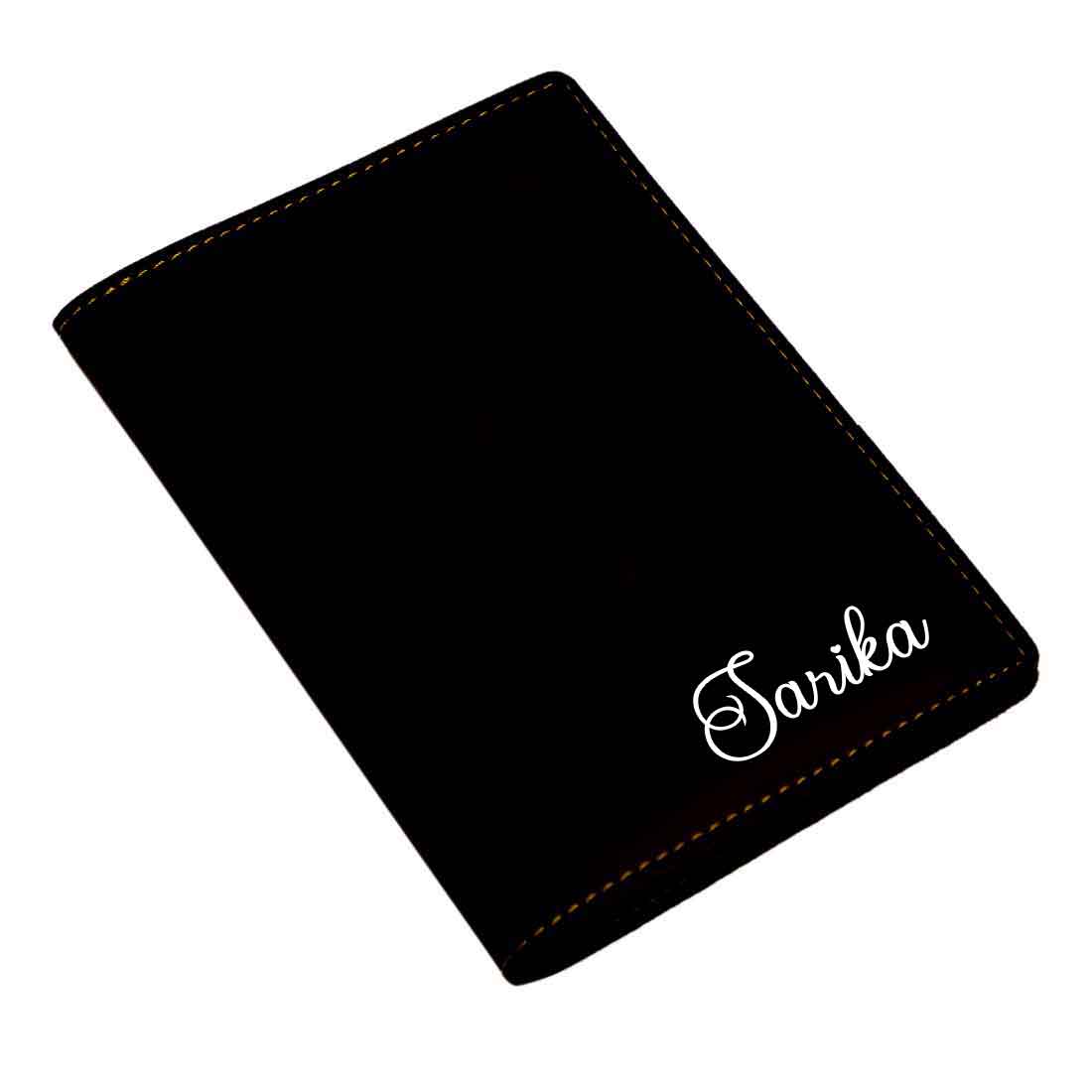 Personalized Passport Holder with Name PU Leather Passport Cover and Luggage Tag Set - ADD NAME - Image 9