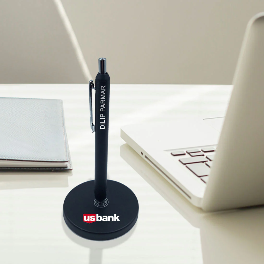 Magentic Levitation Pen with Logo - Add Color logo of the Company on Pen Stand - Image 13