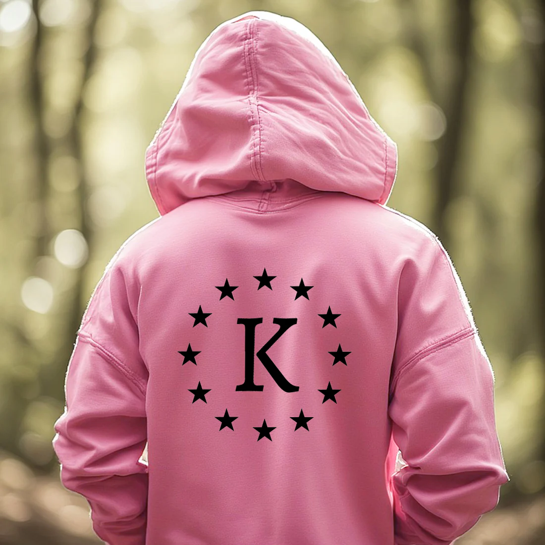 Personalized Pink Color Hoodie for Girls – Classic Sweatshirt for Everyday Wear - Image 7