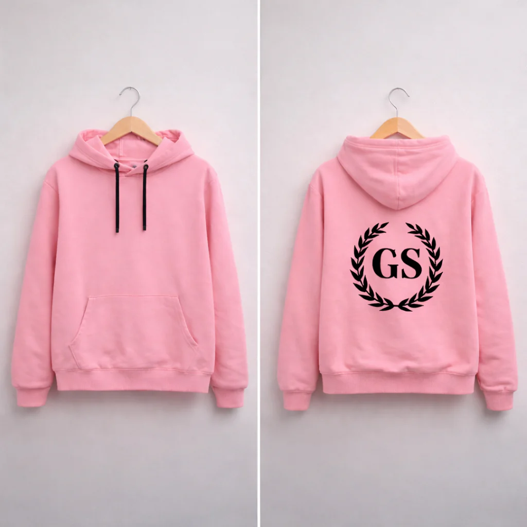 Personalized Pink Hoodie for Women-Printed Hoodies Gift for Girl - Image 3