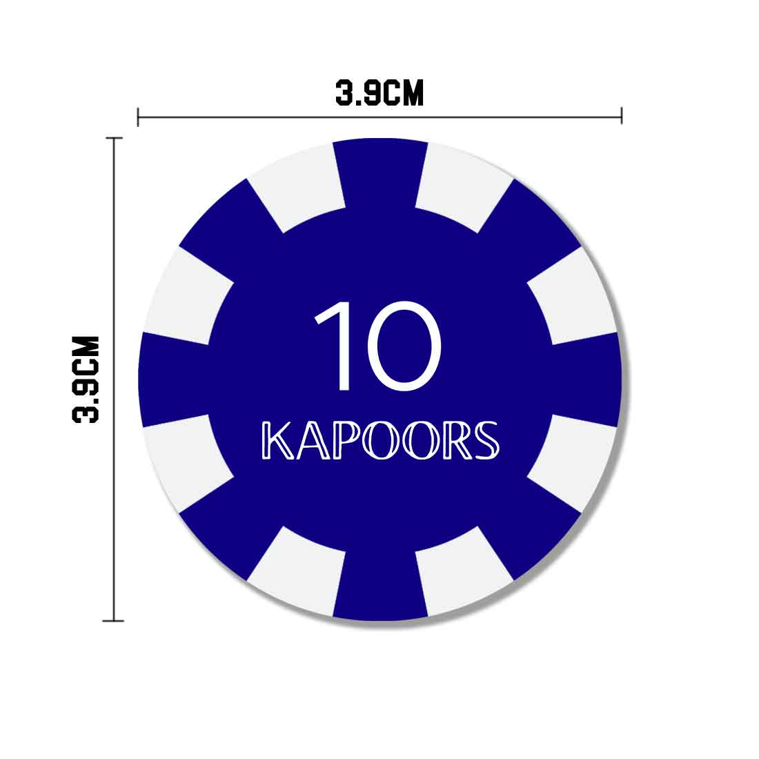 Personalized Poker Coin with Name and Value - Casino Chips - Image 8