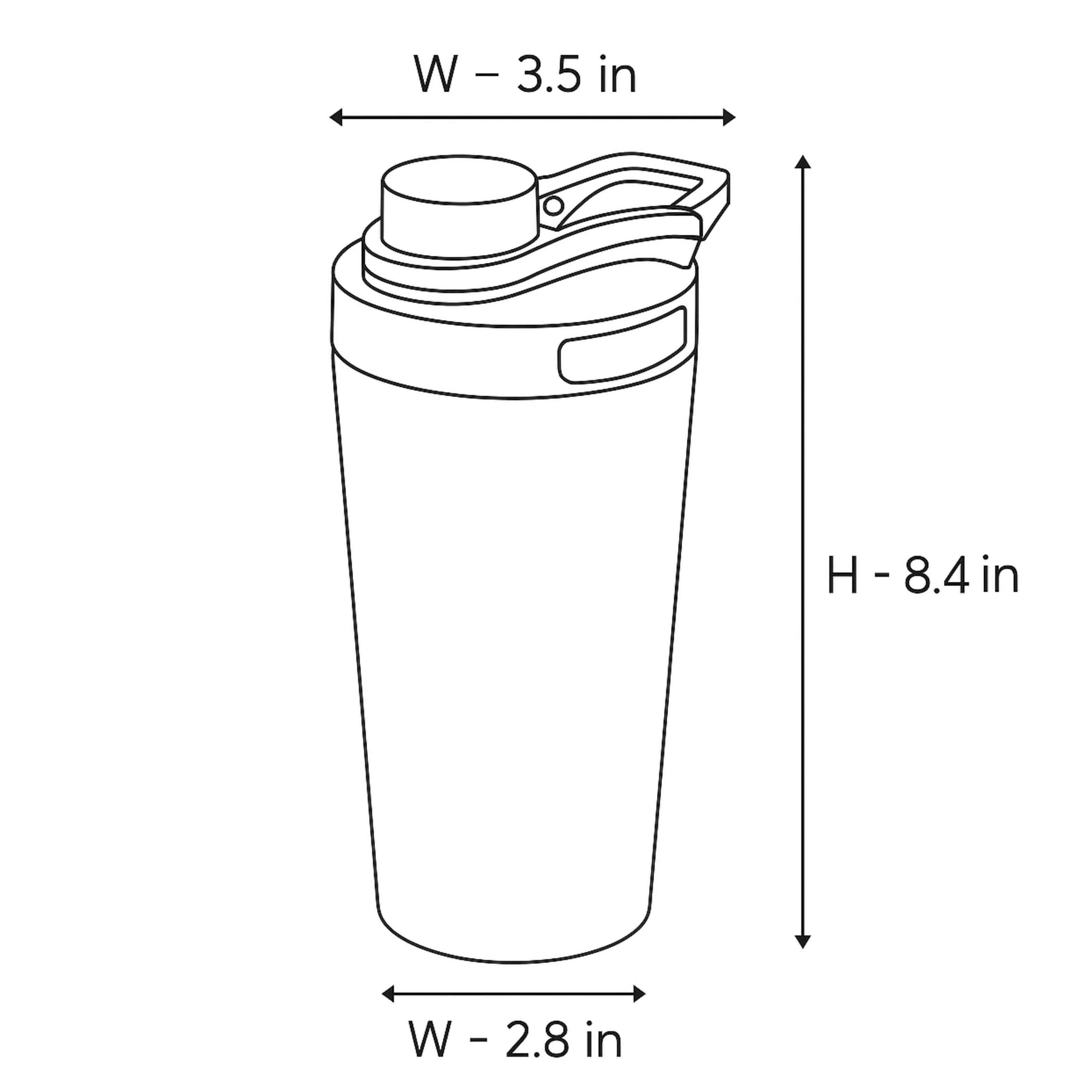 Personalized Protein Shaker for Gym Workout Custom Shake Mixer with Whisk Ball - Image 4