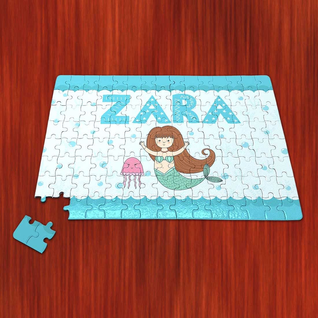 Personalized Name Puzzle - Cute Mermaid - Image 3