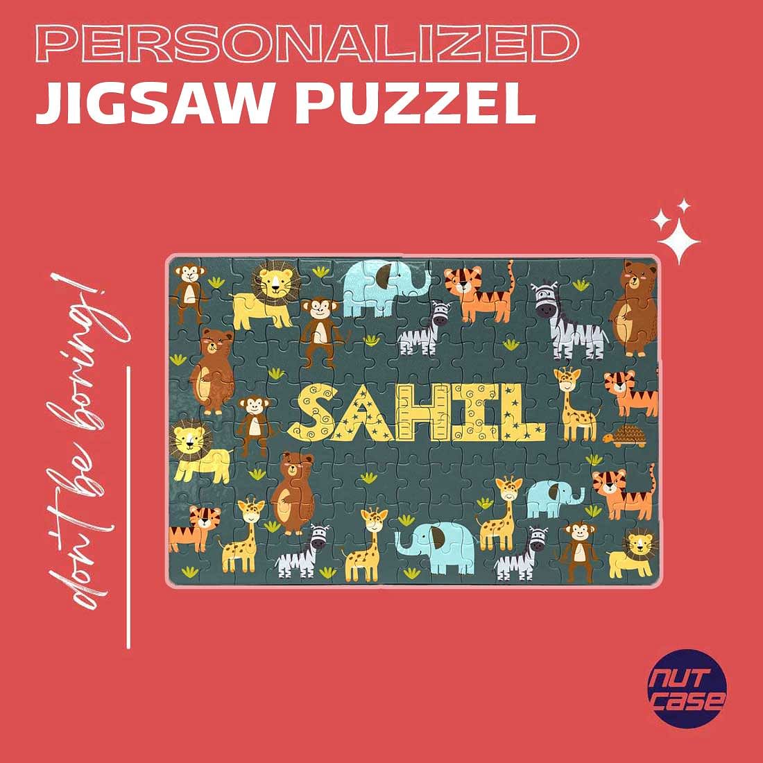 Customized Puzzle for Kids - Monkey - Image 4