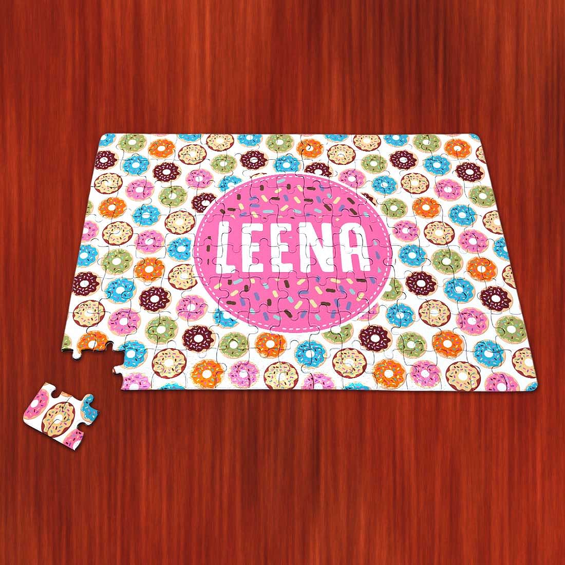 Custom Made Jigsaw Puzzles - Donuts