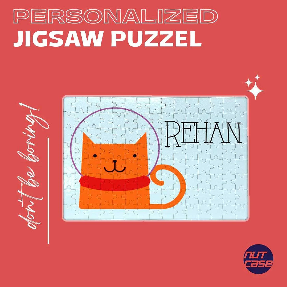 Personalized Puzzle Gifts - Cute Cat - Image 4