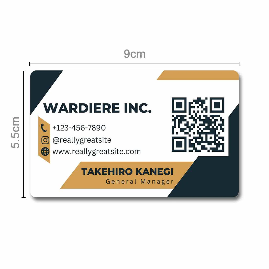 Personalized QR Code Card Design Digital Contactless Smart Business Card - Image 4