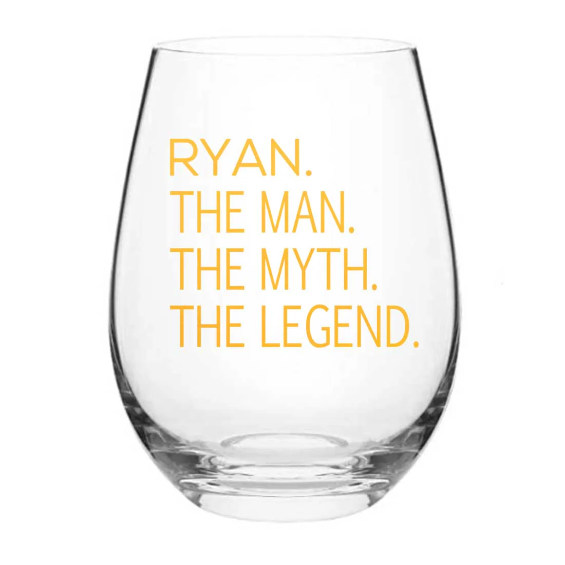 Custom Wine Glasses Drinking Glasses for Birthday Gift - Legend - Image 2
