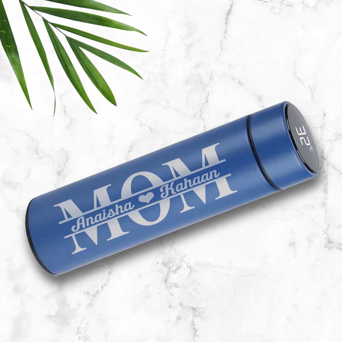Personalized Thermos Bottle for Tea Flask with LED Display 500ml - Mother Day Gift - Image 10