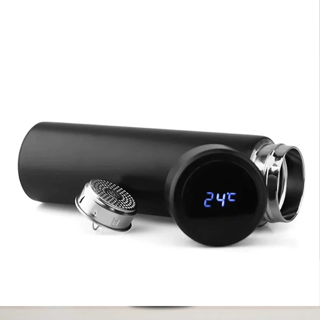 Personalized Thermos Bottle for Tea Flask with LED Display 500ml - Mother Day Gift - Image 5