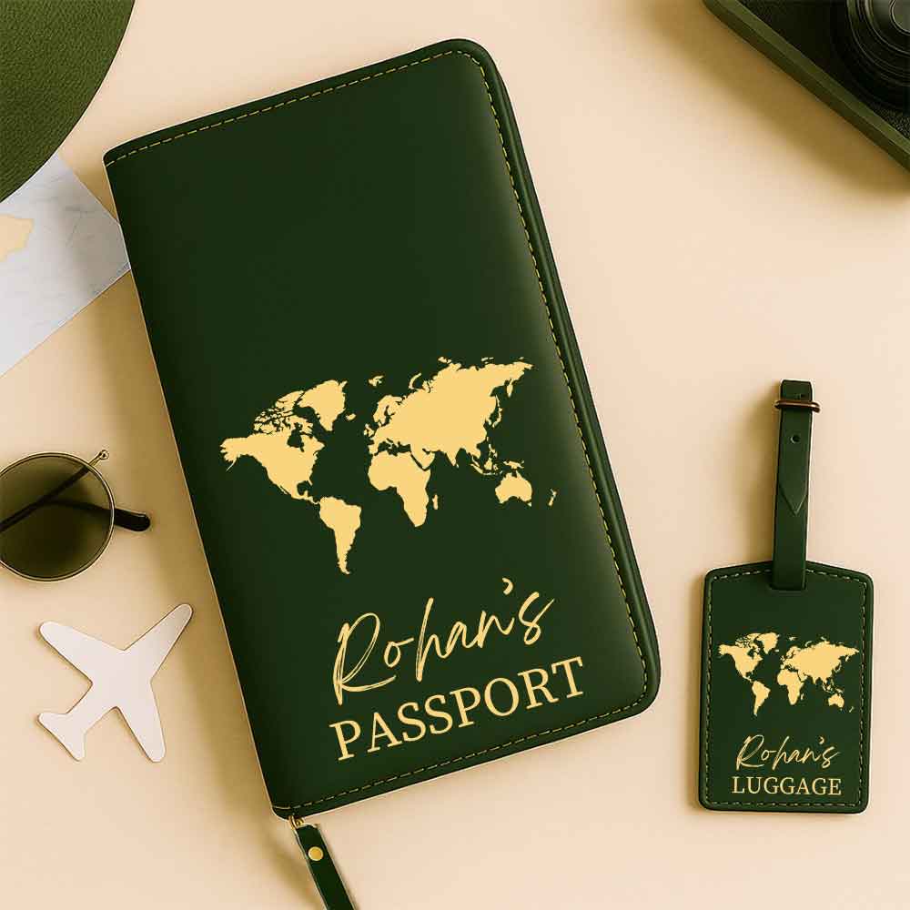 Personalized Travel Organizer with Luggage Tag - Image 15