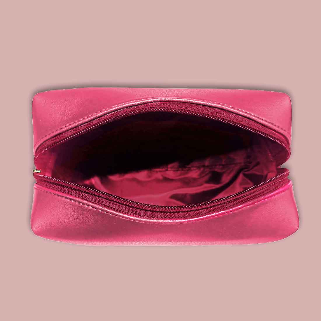 Personalized Travel Pouch Organizer with Name - Premium Leather Travel Pouch - Image 10