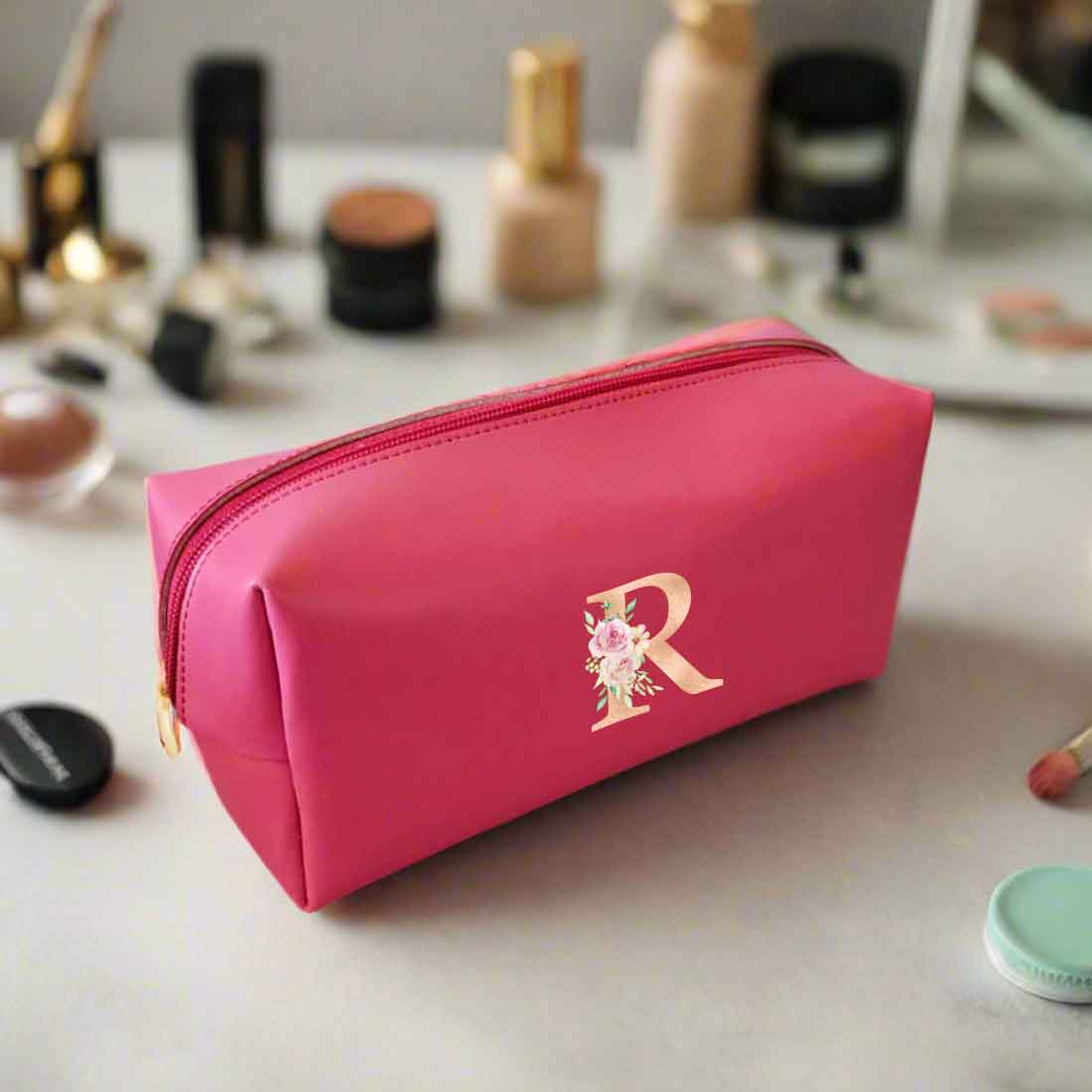Personalized Travel Pouch Organizer with Name - Premium Leather Travel Pouch - Image 5