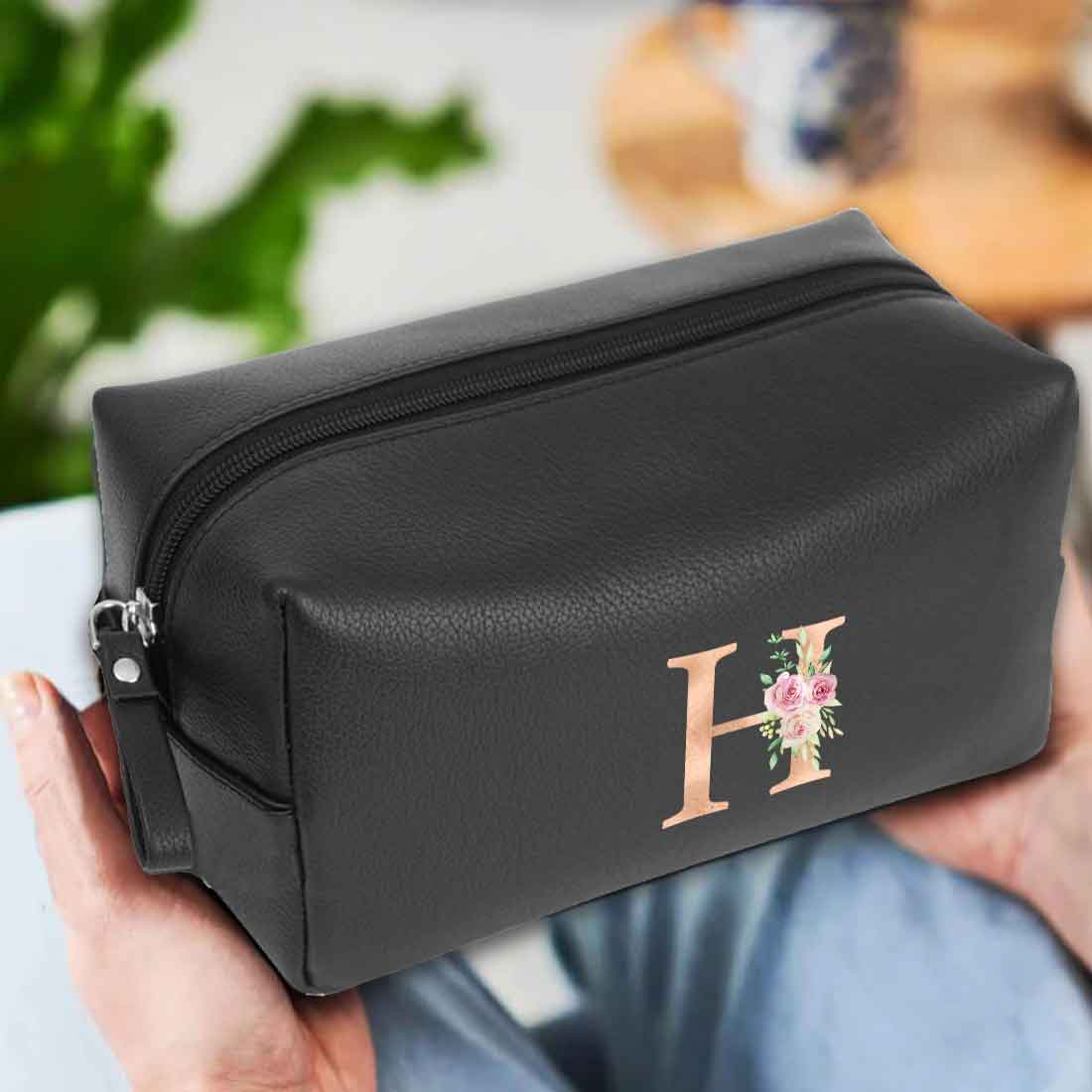 Personalized Travel Pouch Organizer with Name - Premium Leather Travel Pouch - Image 7