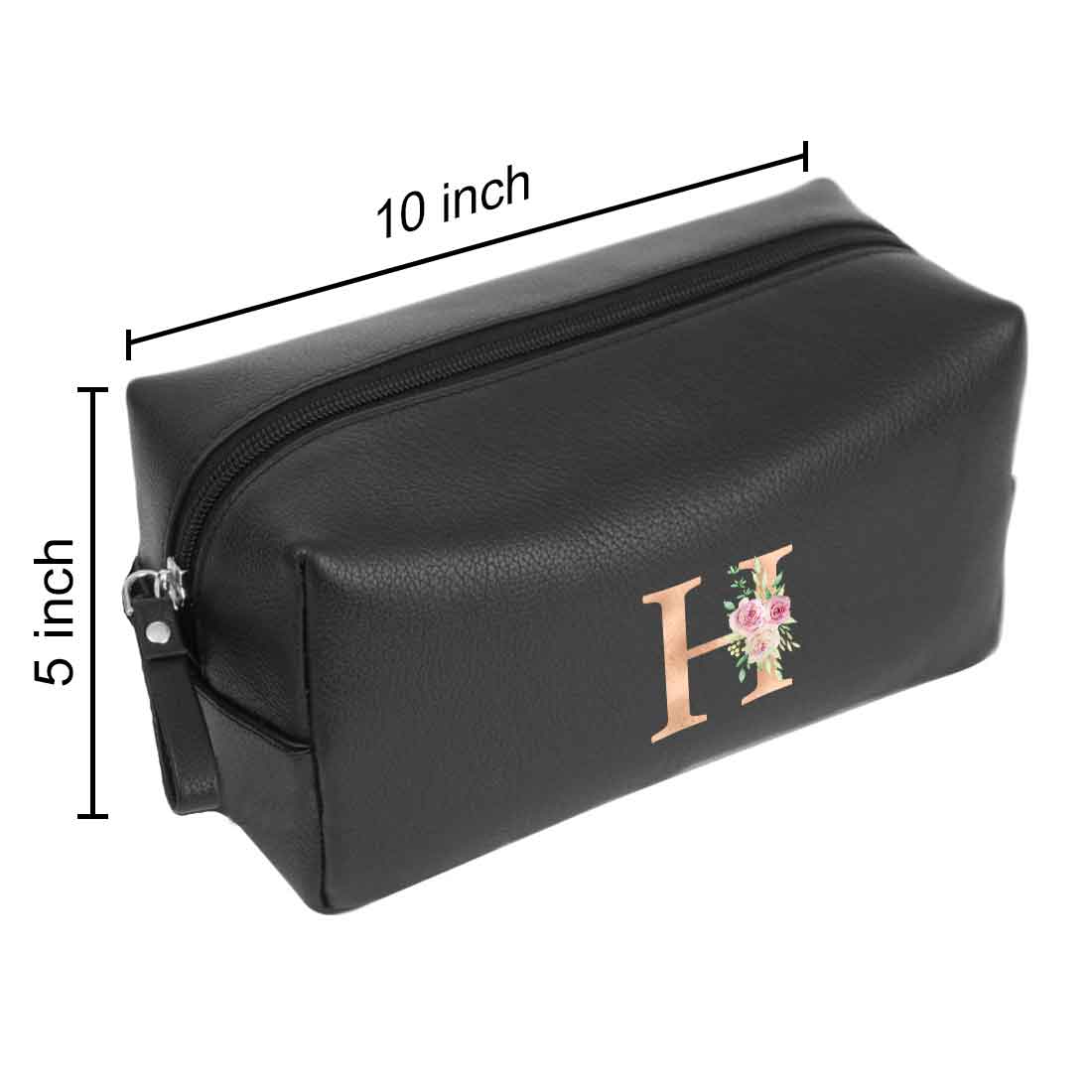 Personalized Travel Pouch Organizer with Name - Premium Leather Travel Pouch - Image 9