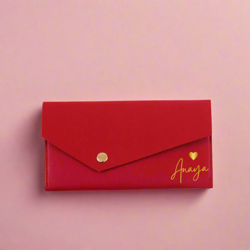 Valentine's Day Gift For Her Custom Purse And Jewellery Organizer Gift Box Set - Image 5