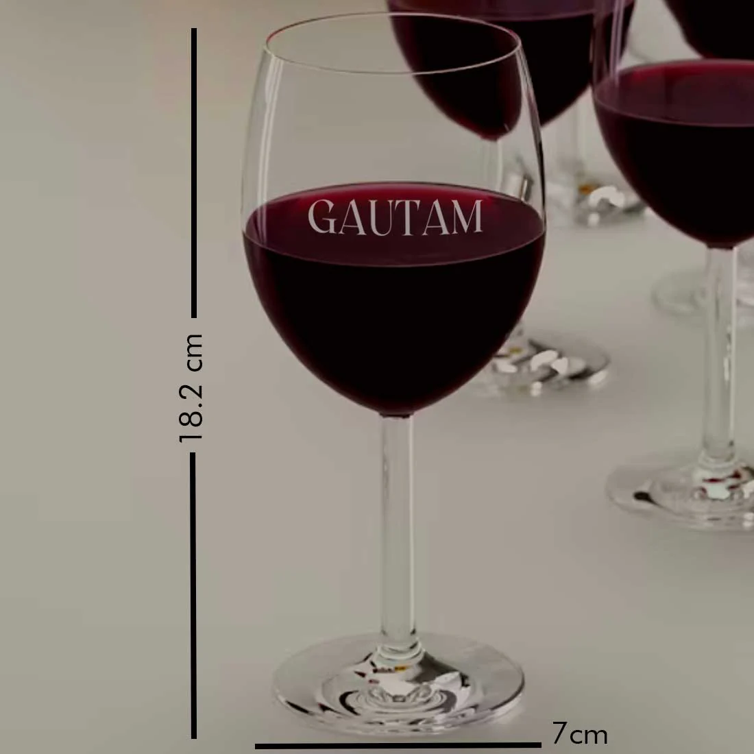 Personalized Wine Glass for Him Anniversary Gift Custom Barware - Add Name - Image 10