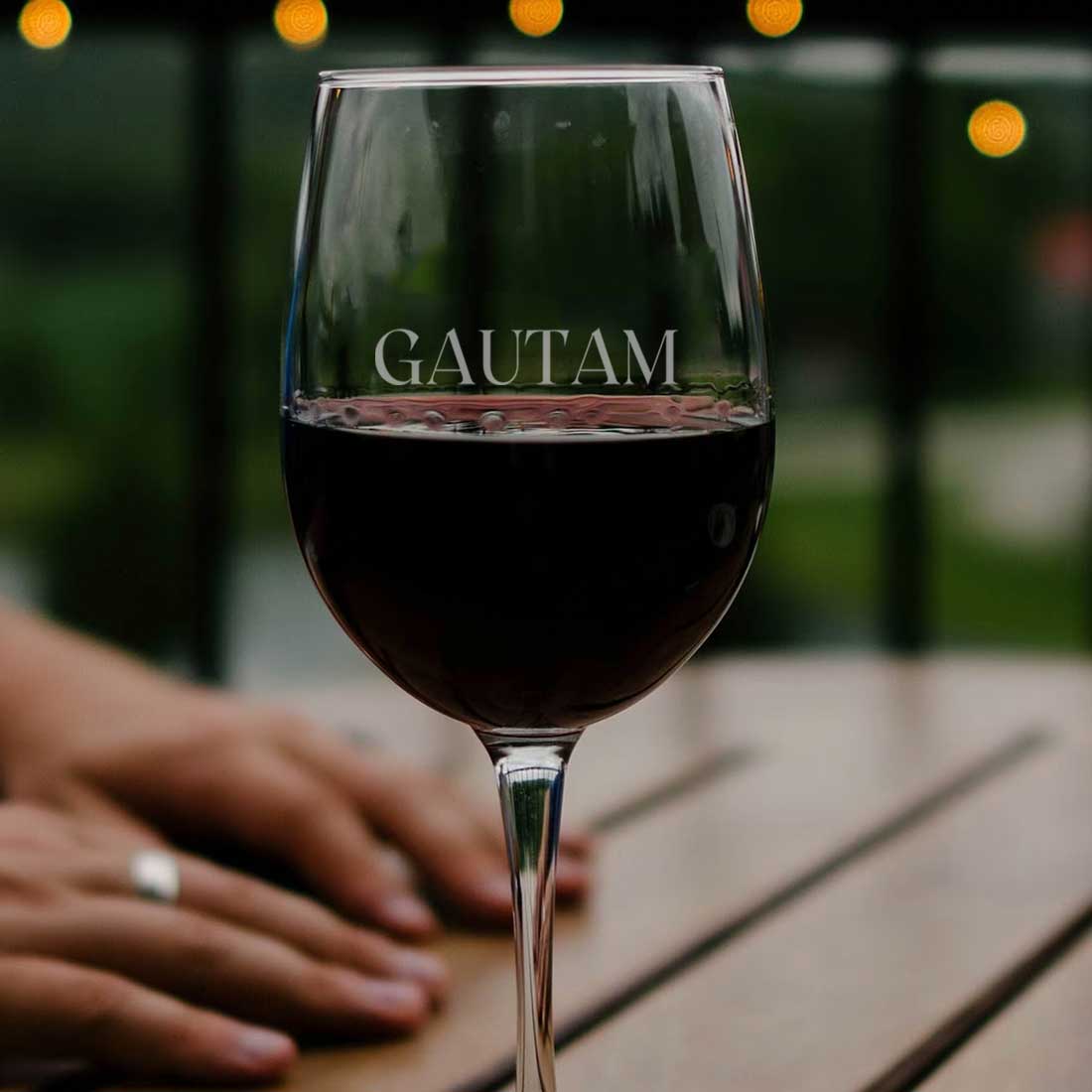 Personalized Wine Glass for Him Anniversary Gift Custom Barware - Add Name - Image 7
