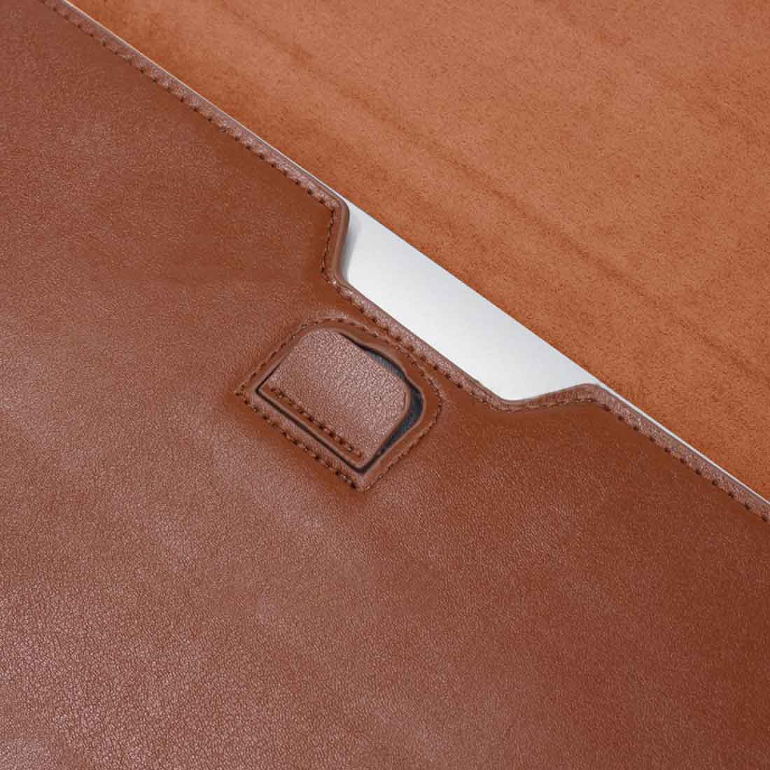 Personalized Laptop Cover For Men - Add Your Initial Leaves Crown - Image 3