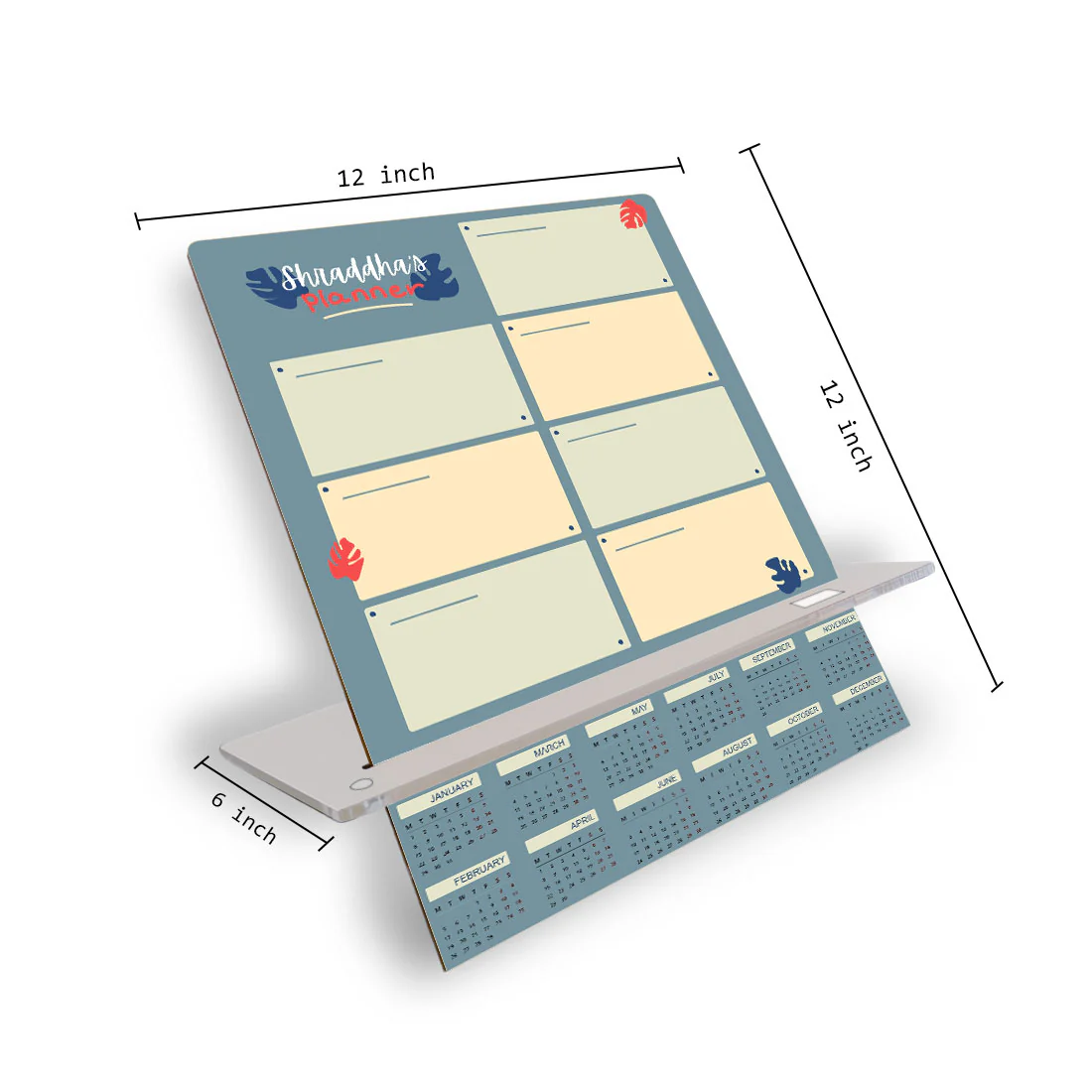 Customized Planner Board with Calendar Weekly Planning Board and Phone Stand - Image 4