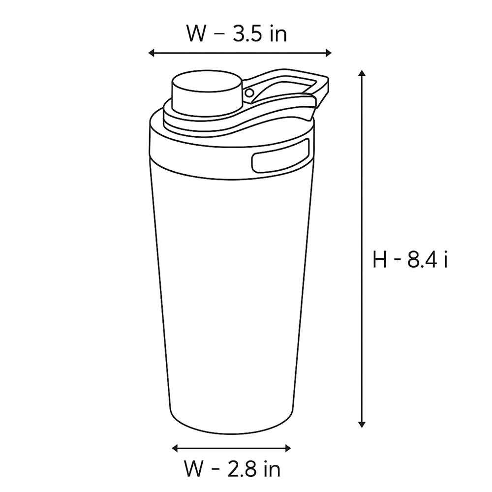 Personalized Protein Gym Shaker for Workout Custom Shake Mixer with Whisk Ball - Image 4