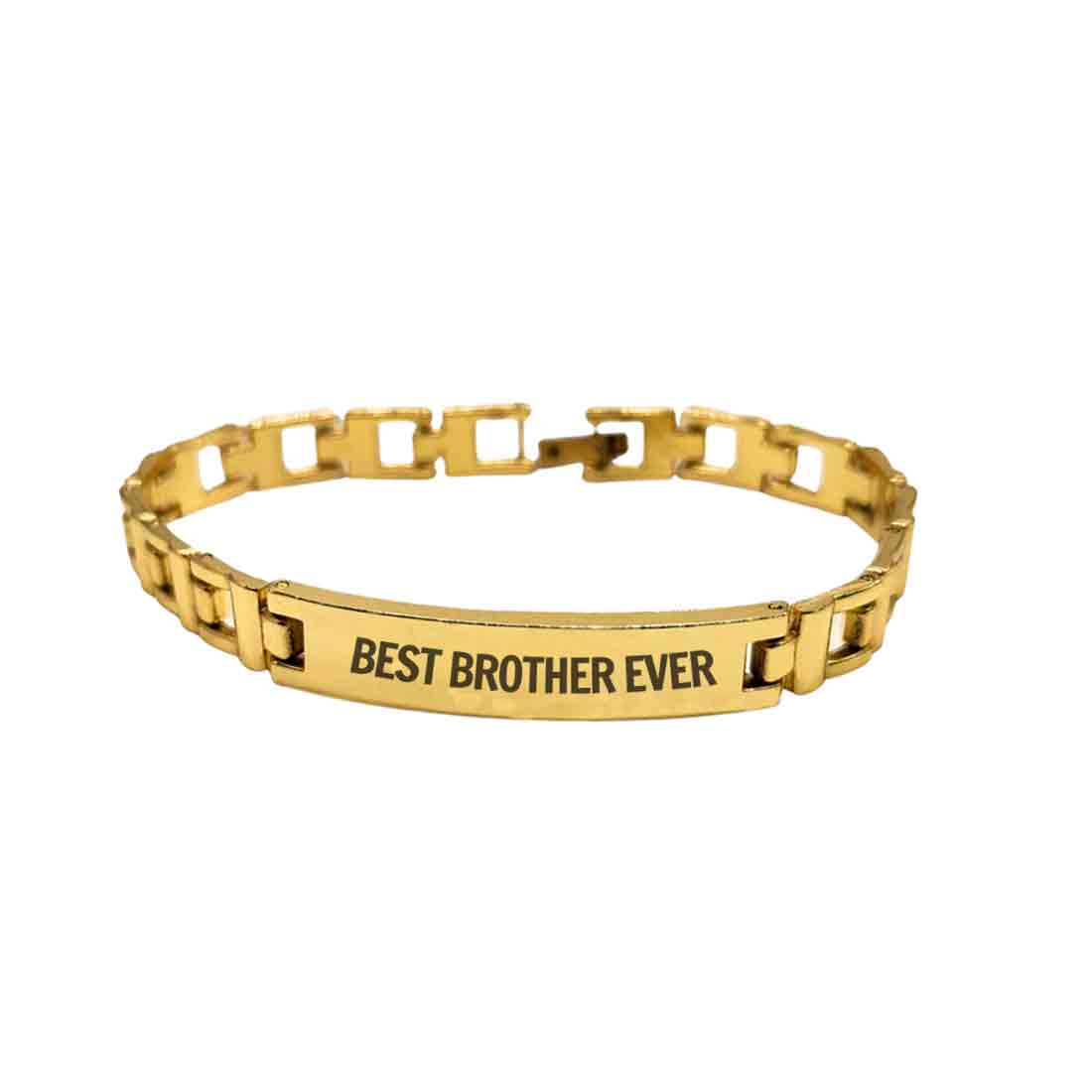 Rakhi Bracelet For Brother Stylish Metal Rakshabandhan Rakhis-Best Brother Ever - Image 4