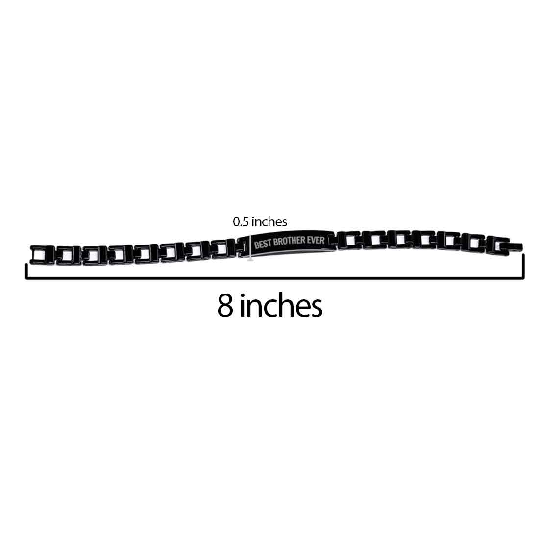 Rakhi Bracelet For Brother Stylish Metal Rakshabandhan Rakhis-Best Brother Ever - Image 7