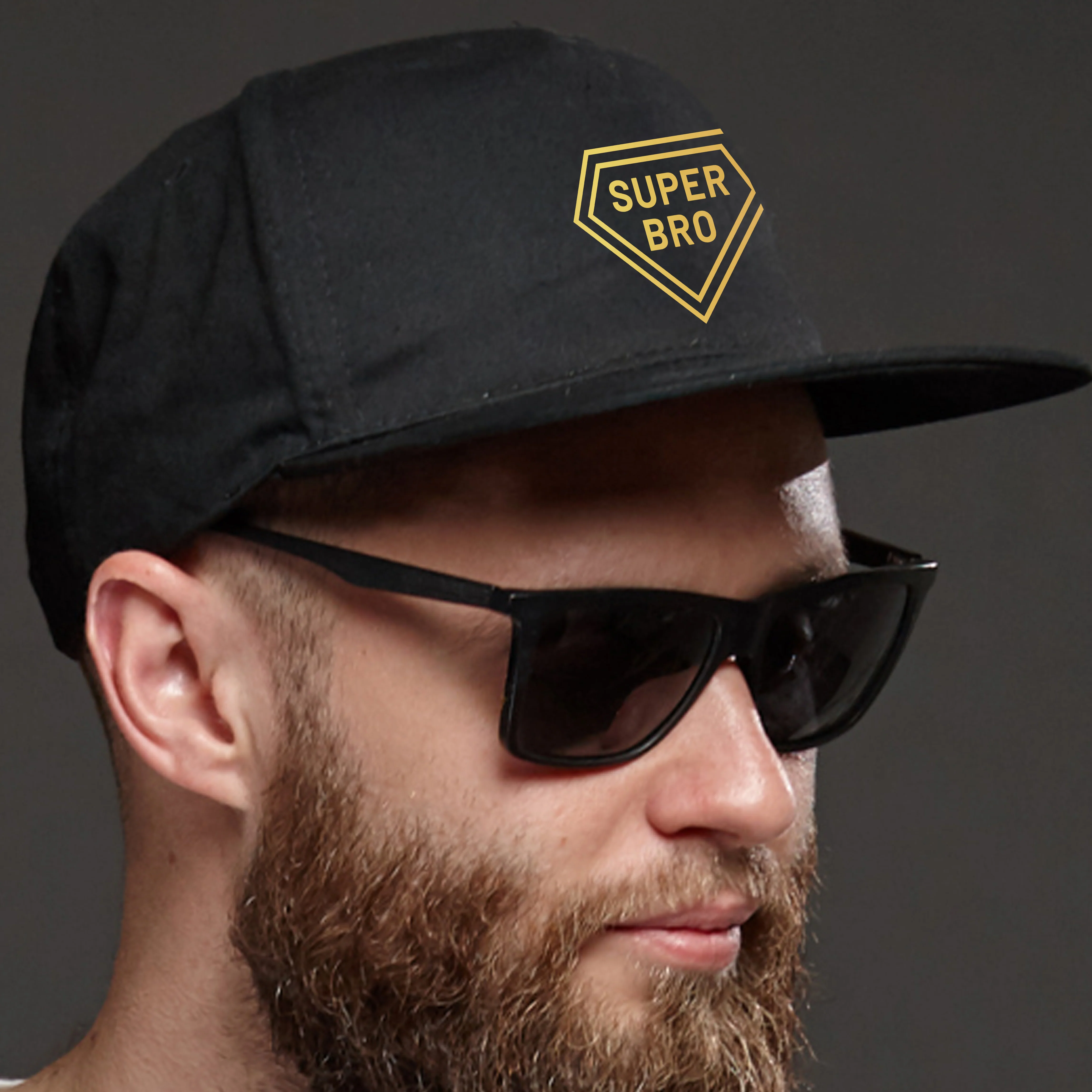 Raksha Bandhan Gift Brother Cap – Minimalist Cotton Cap with Adjustable Metal Strap | Super Bro - Image 6