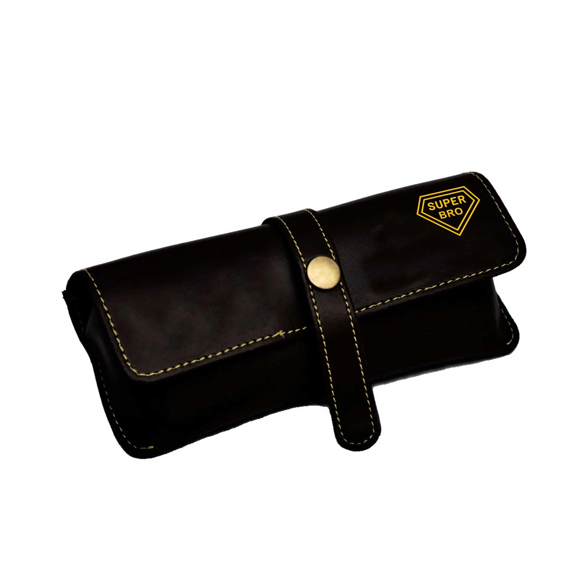 Raksha Bandhan Gift Set for Brother – Super Bro Acrylic Rakhi with Premium Combo, Faux Leather Wallet, Sunglass Holder - Image 4